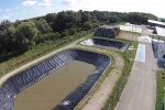 Elkészült az iszapülepítő (2015. október)