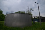 A nagyatádi szennyvíztelep a korszerűsítés előtt