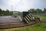 A nagyatádi szennyvíztelep a korszerűsítés előtt